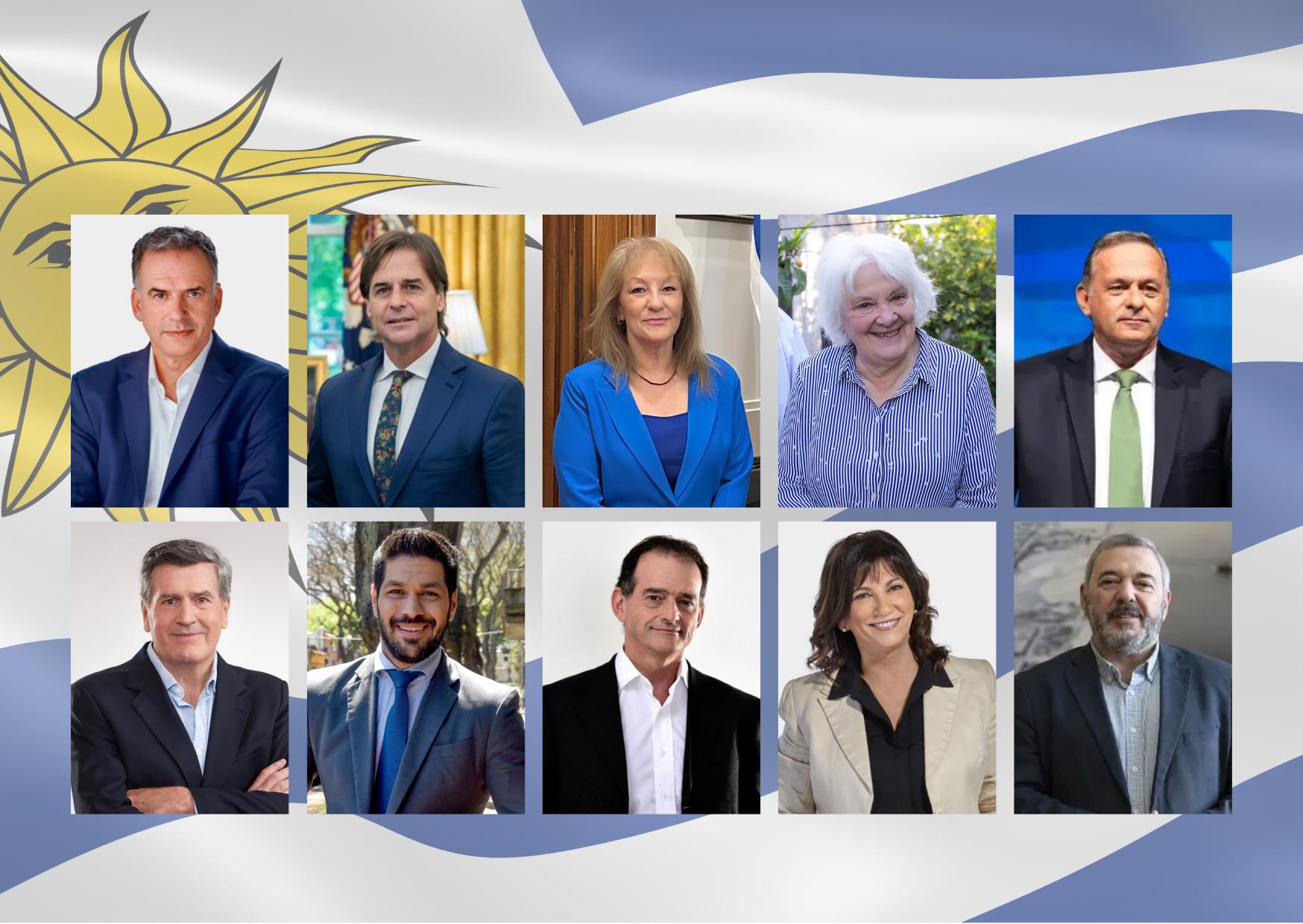 Lacalle Pou es el líder político mejor valorado del país. Orsi y Topolansky lideran entre los frenteamplistas